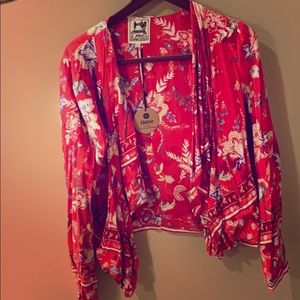 Women’s floral blazer